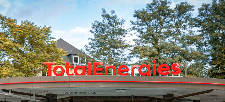 Total Tankstelle in der Nähe